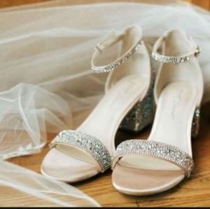 Betsey Johnson Meri Crystal Sandals